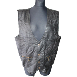 KAMIZELKA MOTOR SKÓRA rozm. XL